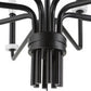 Ebony Elegance, 8 Lt Chandelier