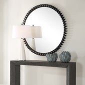 Corona Round Mirror