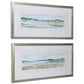 Panoramic Seascape Framed Prints, S/2