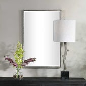 Callan Vanity Mirror, Silver