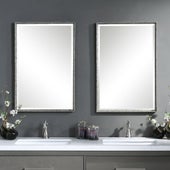 Callan Vanity Mirror, Silver