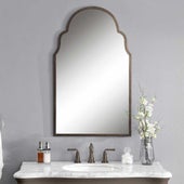 Brayden Arch Mirror, Bronze