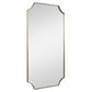 Lennox Mirror, Brass