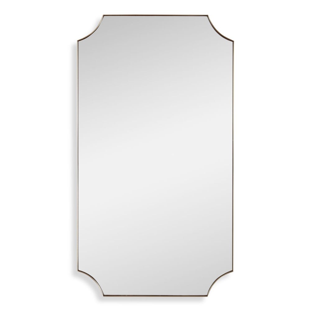 Lennox Mirror, Brass