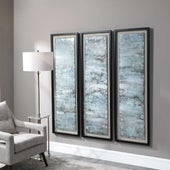 Ocean Swell Framed Prints, S/3, 3 Cartons