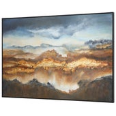 Valley Of Light Hand Painted Canvas