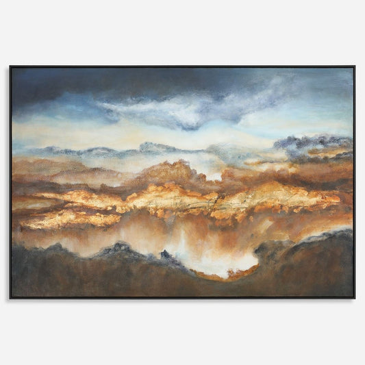 Valley Of Light Hand Painted Canvas