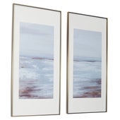 Coastline Framed Prints, S/2