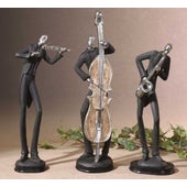 Musicians Figurines, S/3