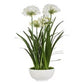 Purity Agapanthus Centerpiece