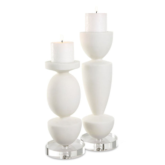 Lido Candleholders, S/2