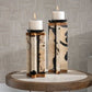 Illini Candleholders, S/2