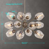 Chet, 12 Lt Chandelier