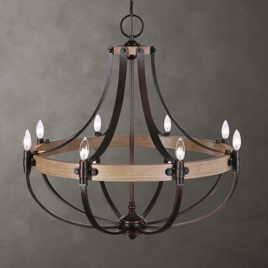 Dubois, 8 Lt Chandelier