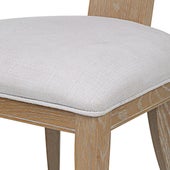 Idris Armless Chair, Natural