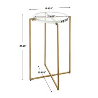 Star-crossed Accent Table