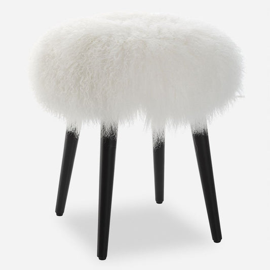 Wooly Accent Stool