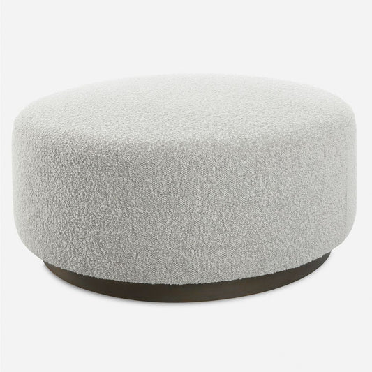 Avila Ottoman, Large, Gray