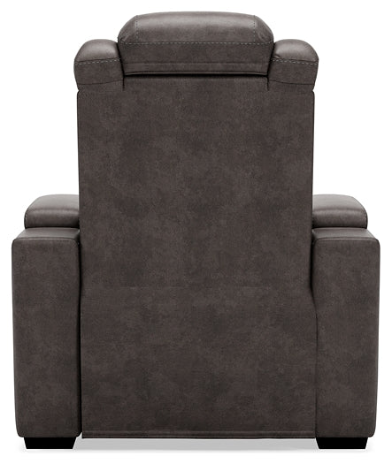 HyllMont PWR Recliner/ADJ Headrest