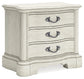 Arlendyne Queen Upholstered Bed with Mirrored Dresser and Nightstand